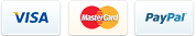 Cards accepted: Visa, MasterCard, PayPal